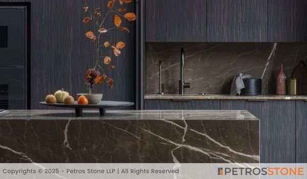 Armani Brown Marble Countertop