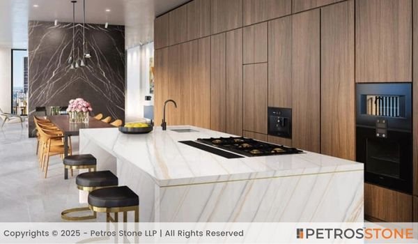 Bianco Lasa Marble Countertop