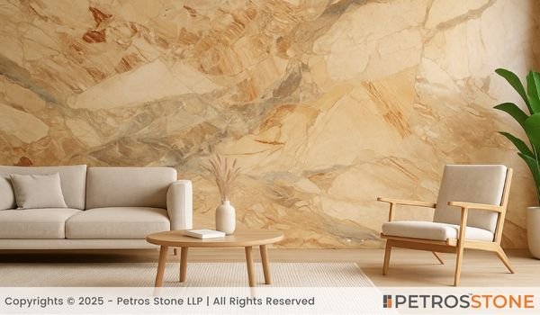 Breccia Aurora Imperial Marble Wall Cladding