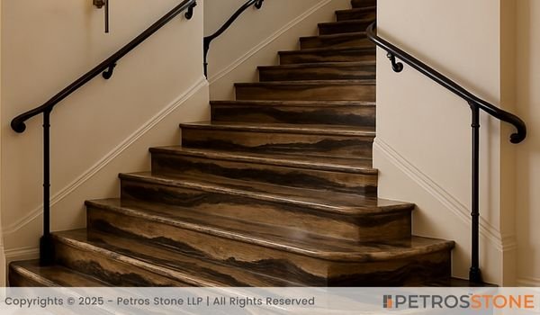 Cappuccino Marble Stairs