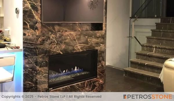 Confusion Dark Marble Fire Surround
