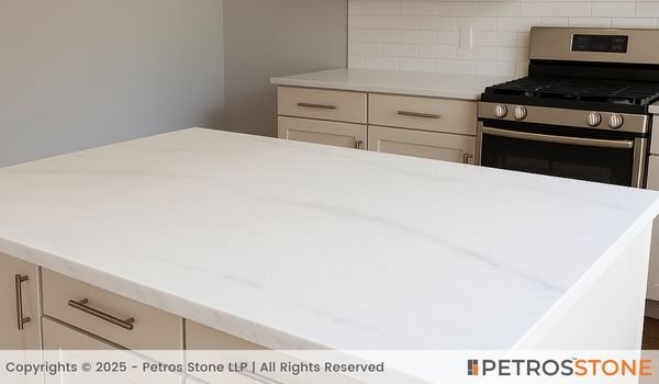 Cream White Marble Countertop