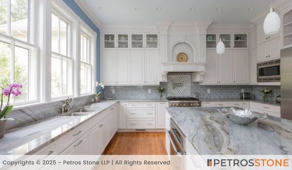 Fantasy Blue Marble Countertop