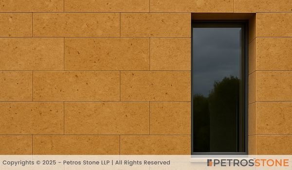 Fossil Goldino Marble Outdoor Facades
