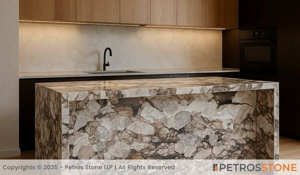 Les Quatre Saisons Marble Kitchen Islands