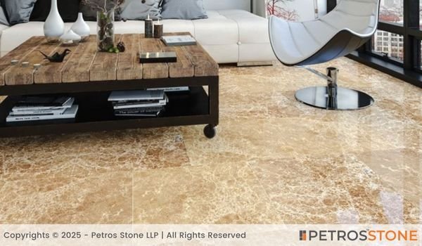 Light Emperador Marble Flooring