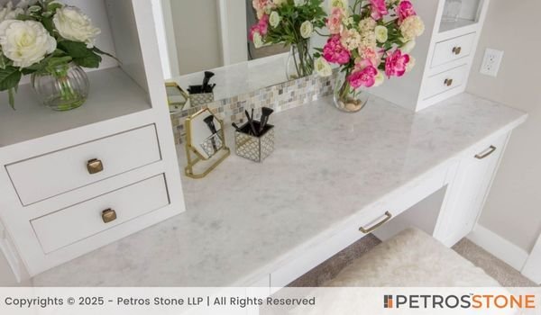 Opal White Marble Table