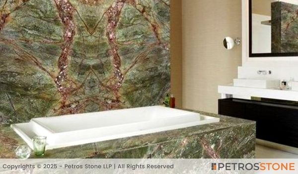 Rain Forest Green Marble Bathroom & Wall Cladding