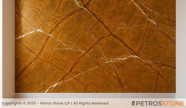 Rainforest Gold Marble Wall Cladding
