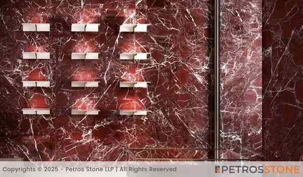 Rosso Levanto Marble Wall Cladding
