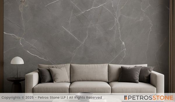 Armani Grey Marble Wall Cladding