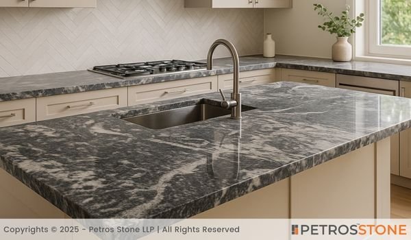 Black Sparrow Marble Countertop