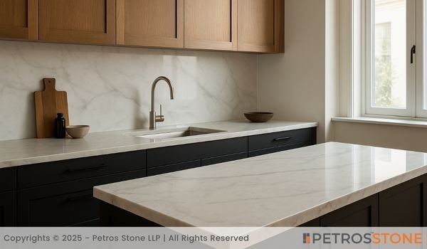 Lumina White Marble Countertop