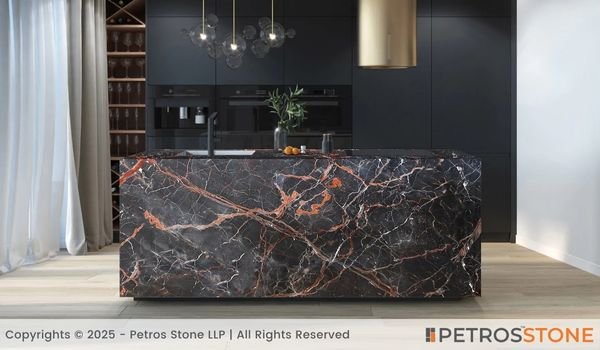 Ombra Di Caravaggio Marble Countertop