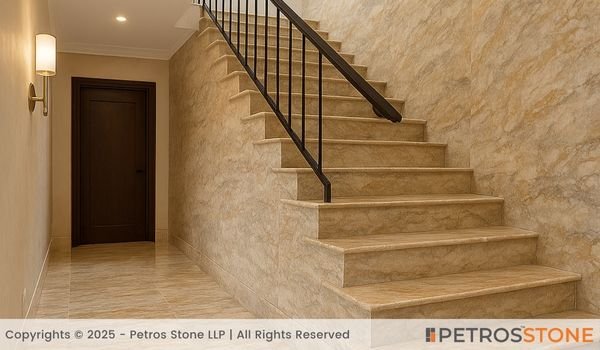 Sand Dunes Marble Stairs