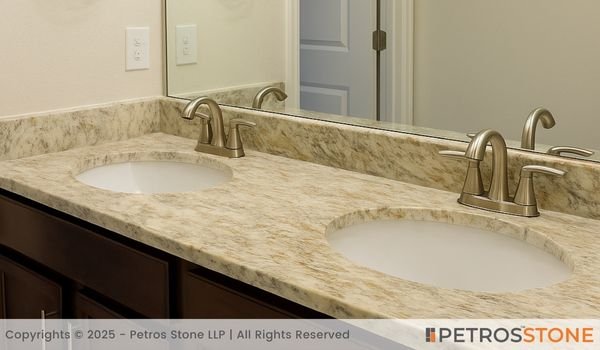 Sand Dunes Marble Vanity Top