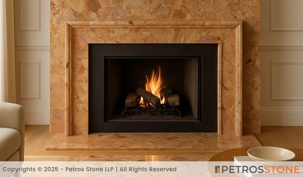 Sarrancolin Marble Fire Surround