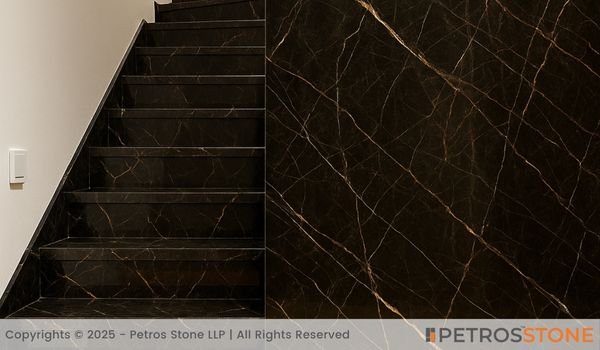 St. Laurent Marble Stairs and Wall Cladding