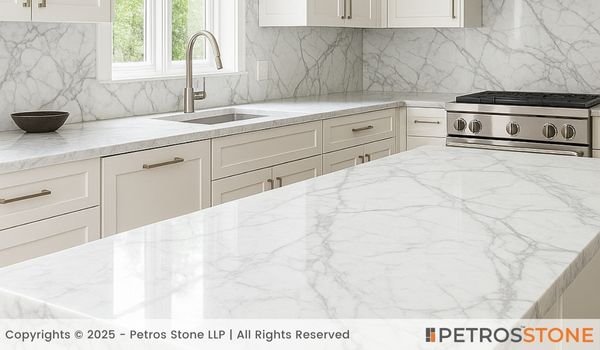 Statuario Manhattan Marble Countertop