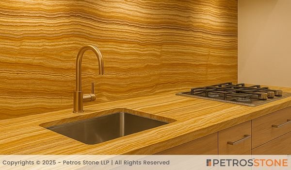 Veino Macaubas Marble Countertop