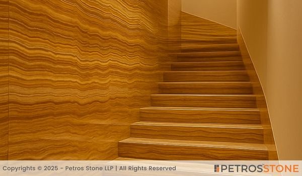 Veino Macaubas Marble Stairs