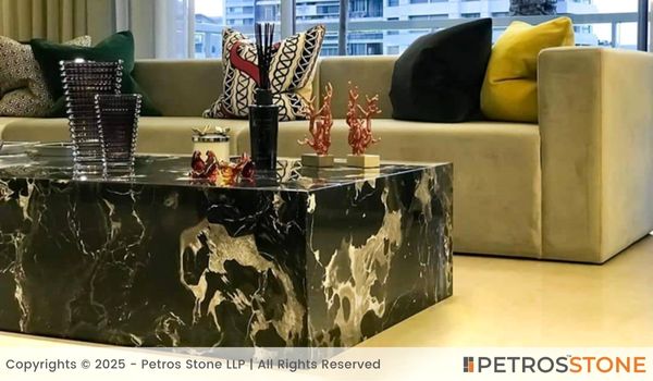 Black Beauty Marble Table