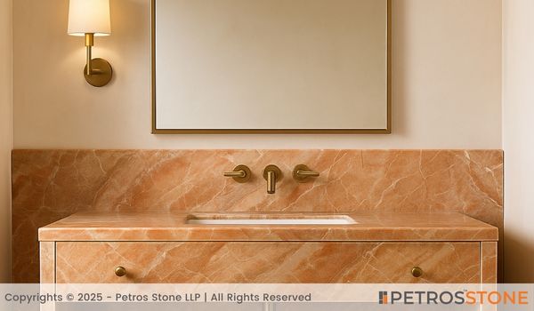 Breccia Oniciata Marble Vanity Top