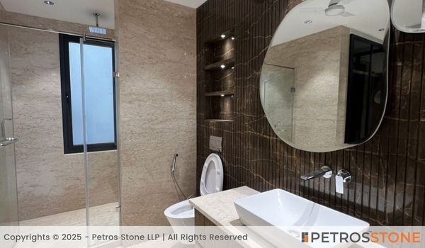 Di Martino Turkish Marble Bathroom