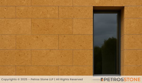 Fossil Goldino Marble Outdoor Facades