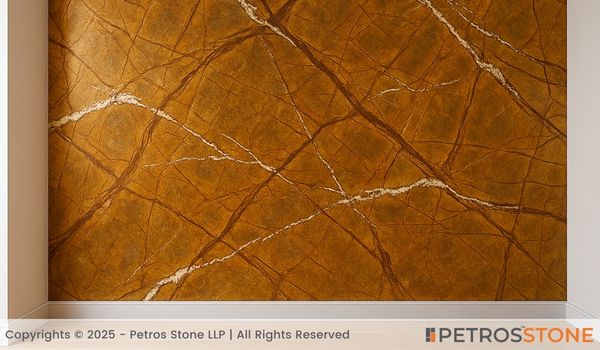 Rainforest Gold Marble Wall Cladding