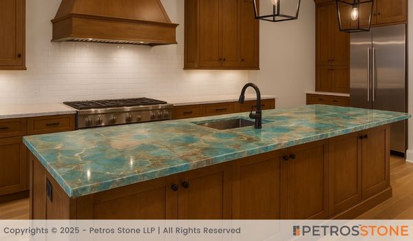 Amazonite Marble Countertop