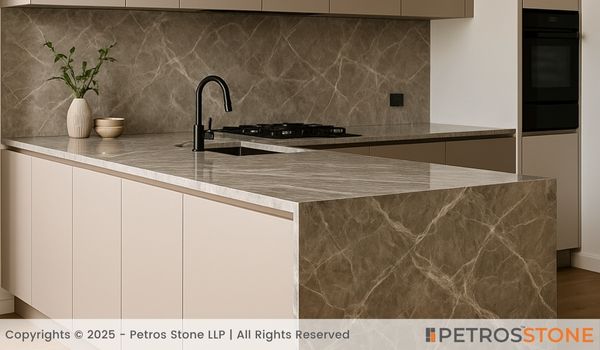 Chianti Grey Marble Countertop