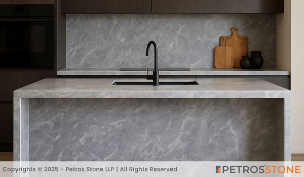 Bottega Grey Marble Countertop