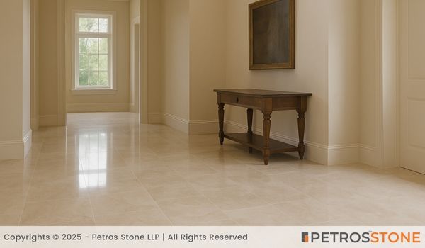 Ice Beige Marble Flooring