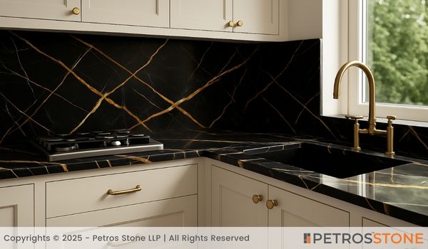 Noir St Laurent Marble Countertop