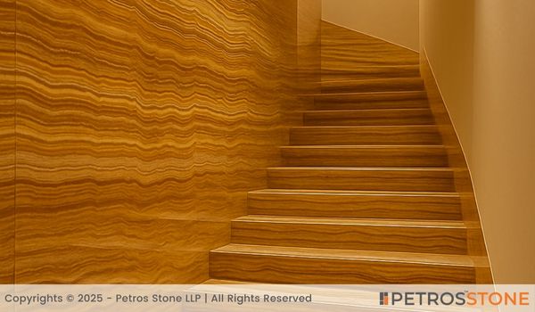 Veino Macaubas Marble Stairs