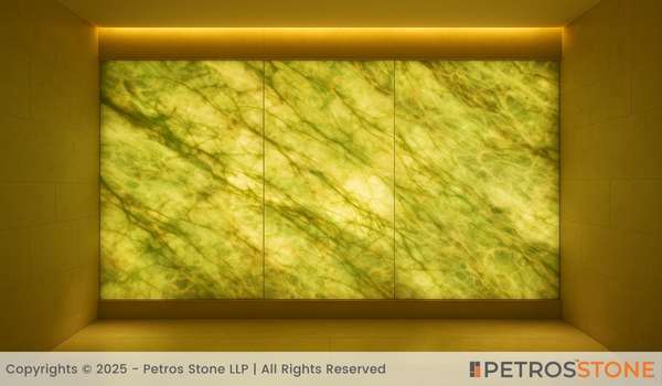 Himalayan Green Marble Wall