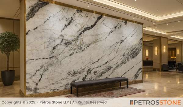 Indian Calacatta Panda Wall Cladding