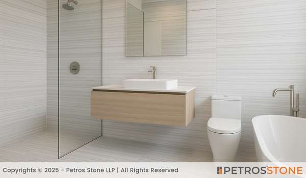 Indian Marmara Marble Bathroom
