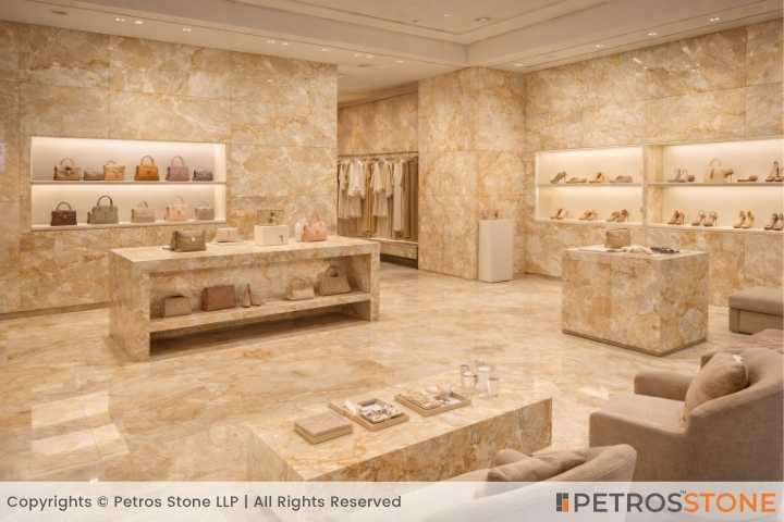 Alphonso Onyx Marble Retail Store