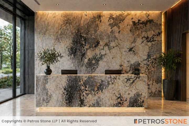 Alpine Patagonia Marble Reception