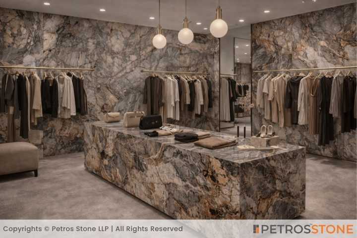 Bold Grey Patagonia Quartzite Retail Store