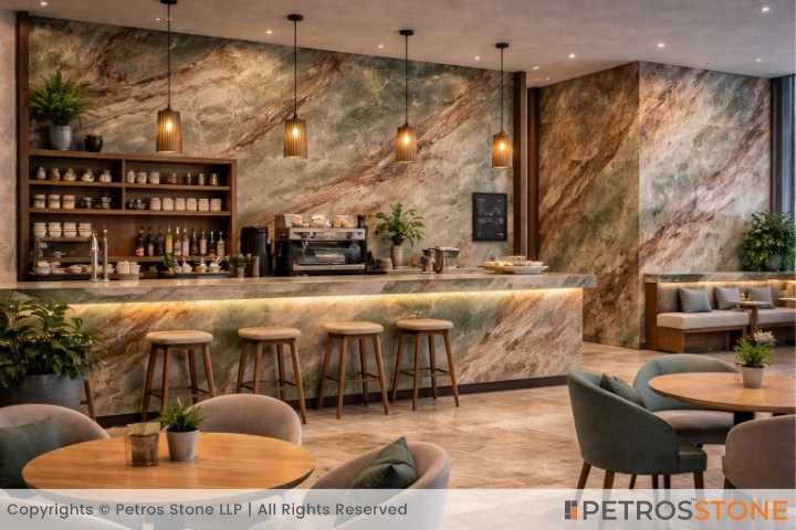 Botanic Bordeaux Quartzite Cafe