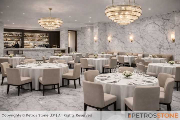 Calacatta Monet Marble Restaurant