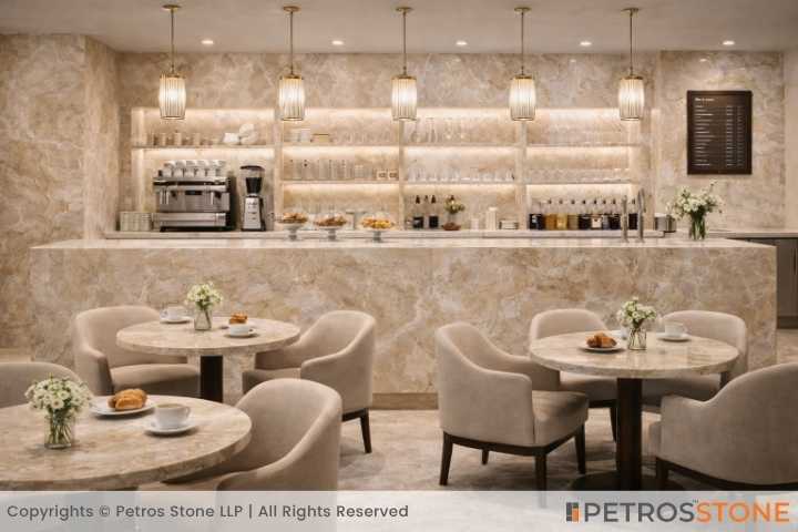 Crema Onyx Marble Cafe