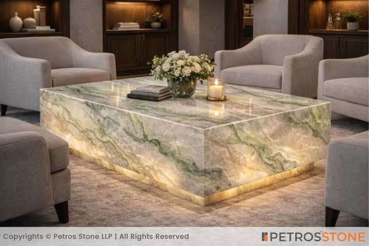 Himalayan Onyx Marble Table Top