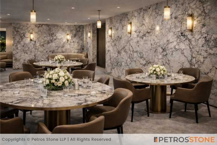 Monalisa White Marble Restaurant