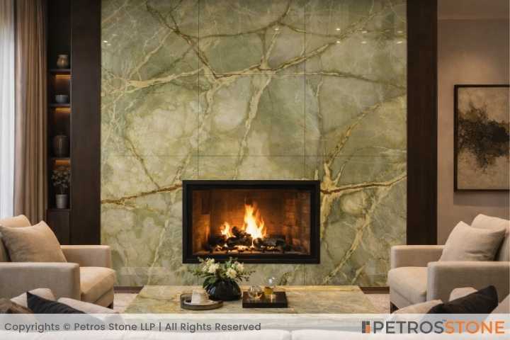 Rainforest Onyx Marble Hall Room