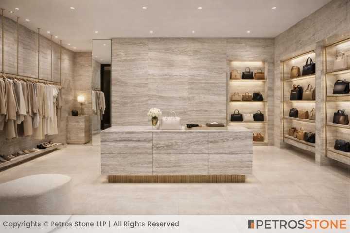 Silver Travertine Store