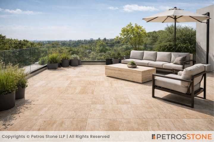Travertine Labrador Outdoor